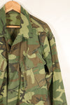 Circa 1966–67 | Estimated S-R | ERDL | Non-ripstop | Early print | Jungle fatigue jacket | Used