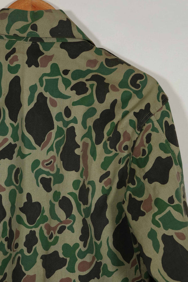 1980's Korean Army Frogskin camouflage HBT shirt, almost unused B