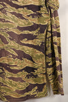 Real Late War Pattern US Size Tiger Stripe Shirt with Pocket Modification Used
