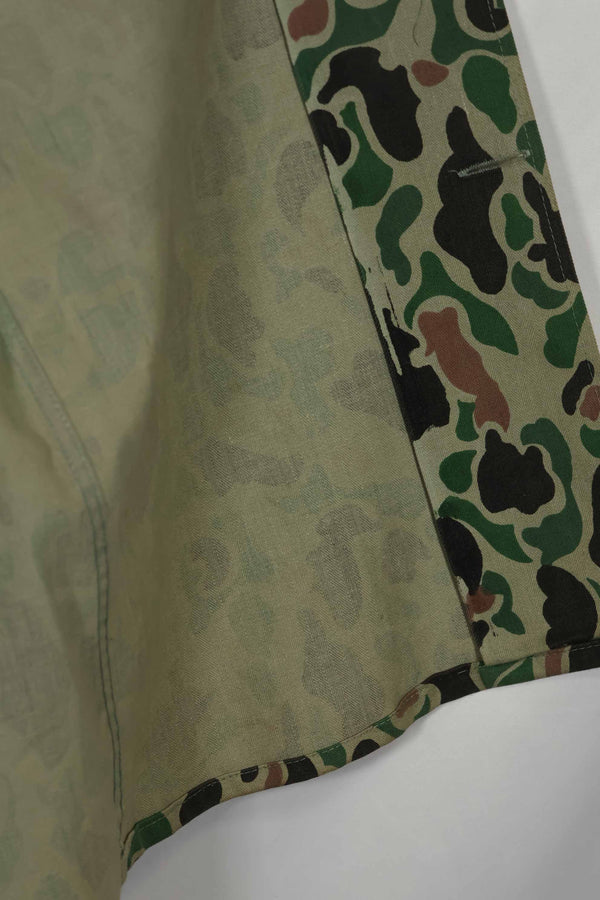 1980's Korean Army Frogskin camouflage HBT shirt, almost unused B