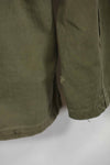 1950's U.S. Army HBT Utility Shirt, used, with name