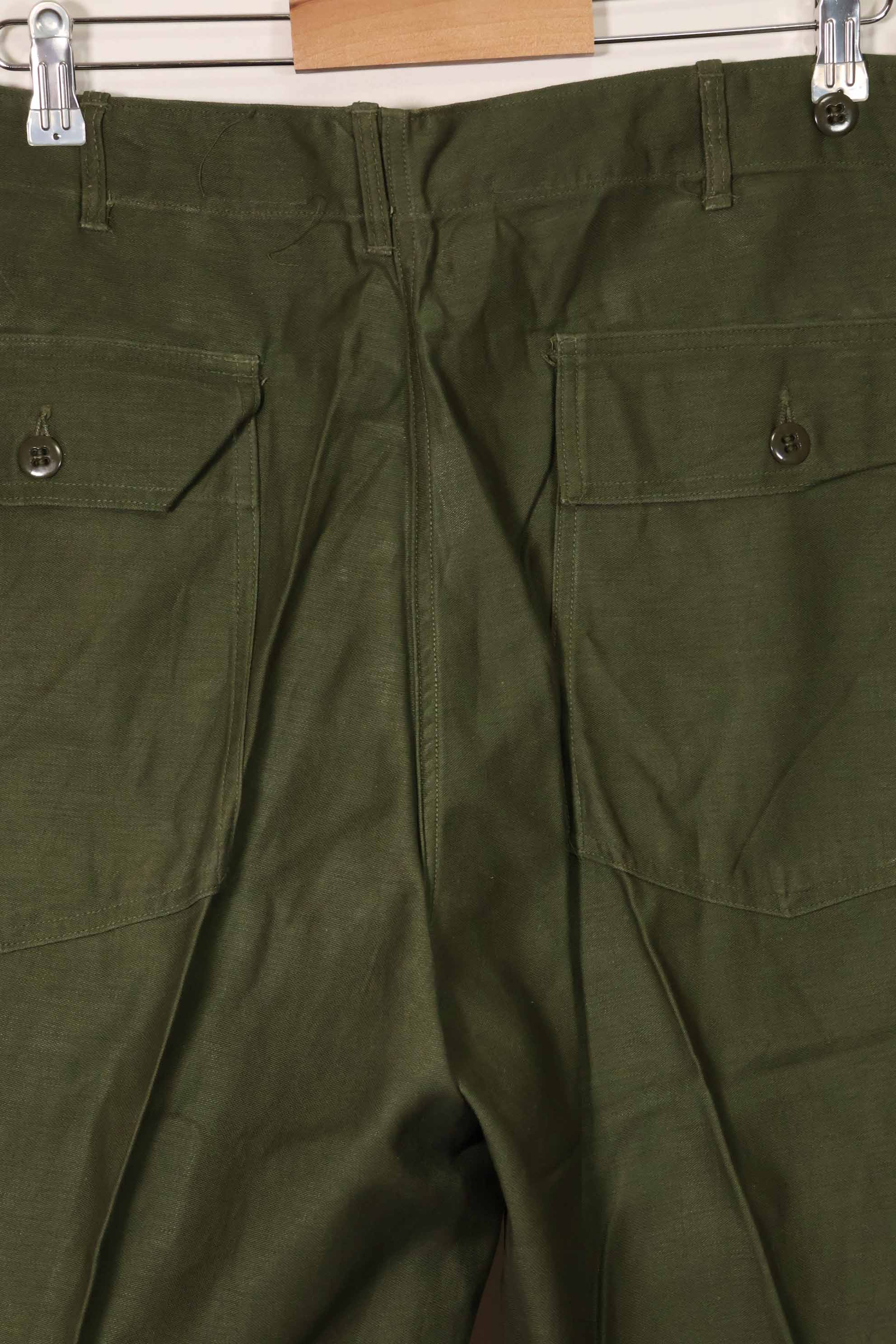 1964 contract early lot OG-107 utility pants baker pants 38x33 used