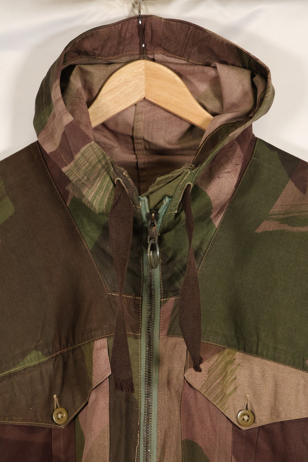 1943 British Army SAS WINDPROOF Smock Zipper Modified Indochina War Used