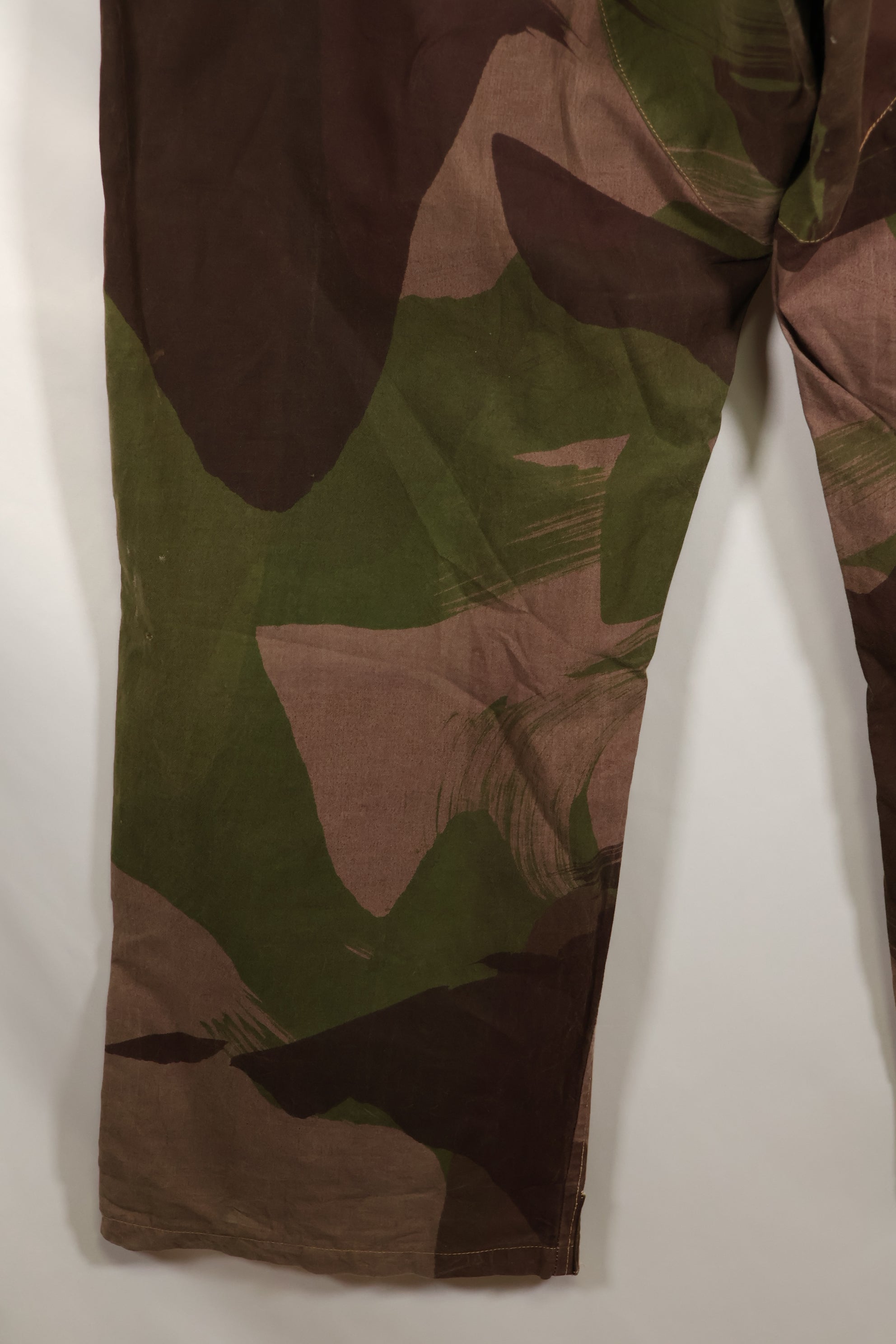 Real British Army SAS Trousers WINDPROOF Camouflage Pants Size No.5 Used