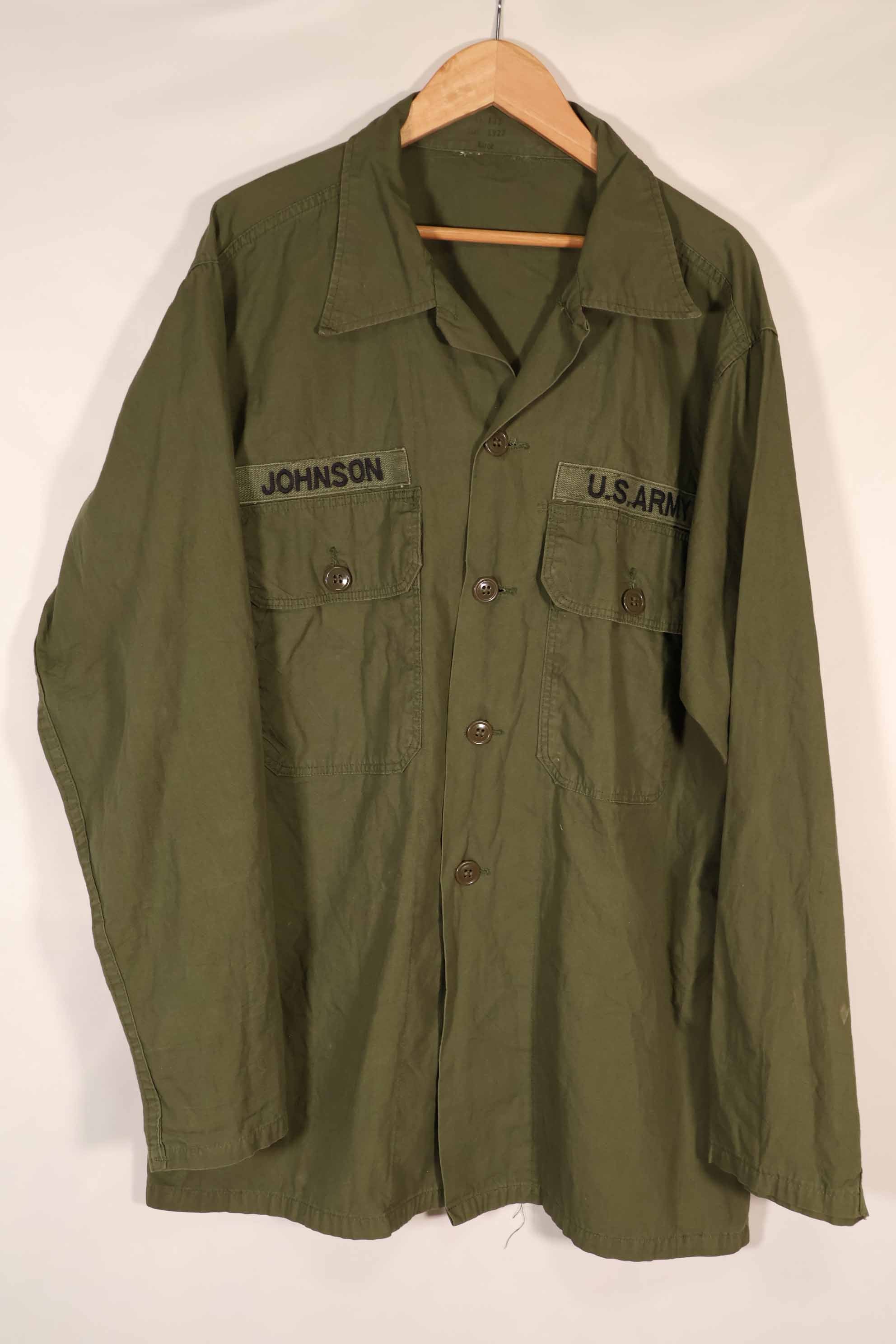 Real 1960s Poplin OG-107 Utility Shirt G