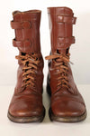 1940's U.S. Army M40 Cavalry shorts boots, 2 buckles, used, A
