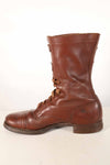 1940's U.S. Army M40 Cavalry shorts boots, 2 buckles, used, A