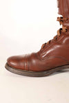 1940's U.S. Army M40 Cavalry shorts boots, 2 buckles, used, A