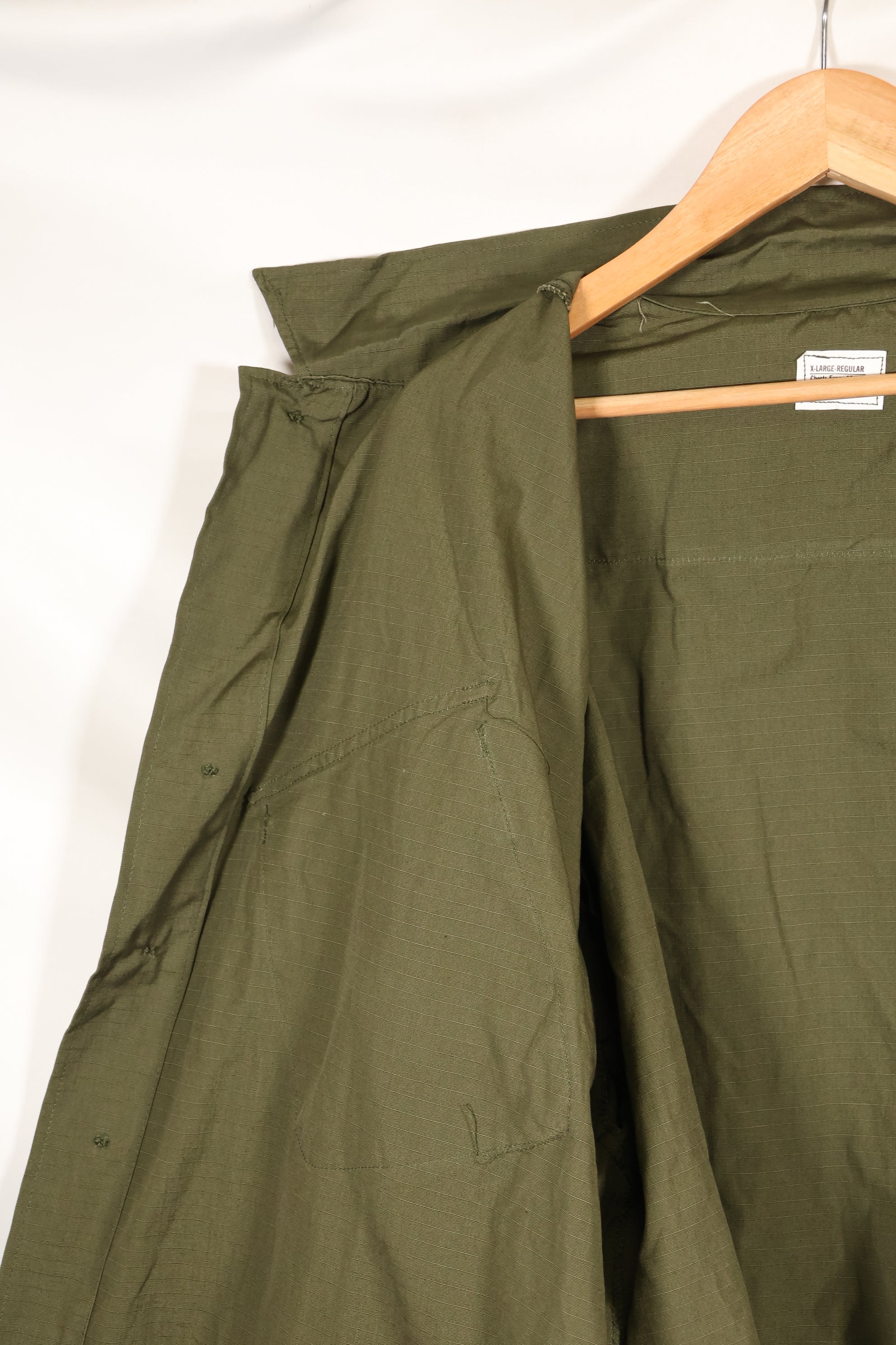 1969 Contract X-L-R Deadstock 4th Model Jungle Fatigue Jacket, Largest Size