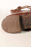 1940's U.S. Army M40 Cavalry shorts boots, 2 buckles, used, A
