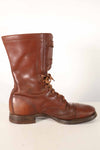 1940's U.S. Army M40 Cavalry shorts boots, 2 buckles, used, A