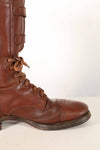 1940's U.S. Army M40 Cavalry shorts boots, 2 buckles, used, A