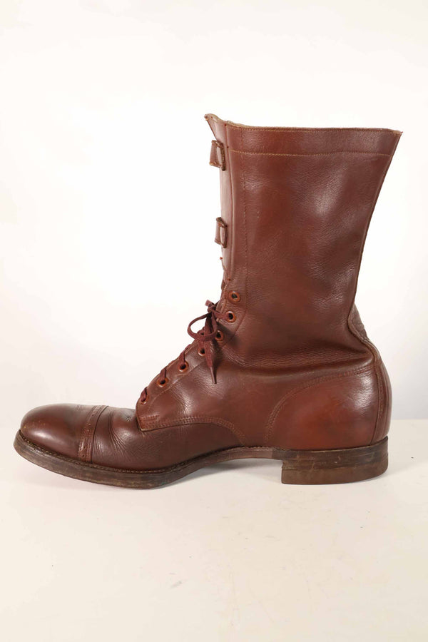 1940's U.S. Army M40 Cavalry shorts boots, 2 buckles, used, B