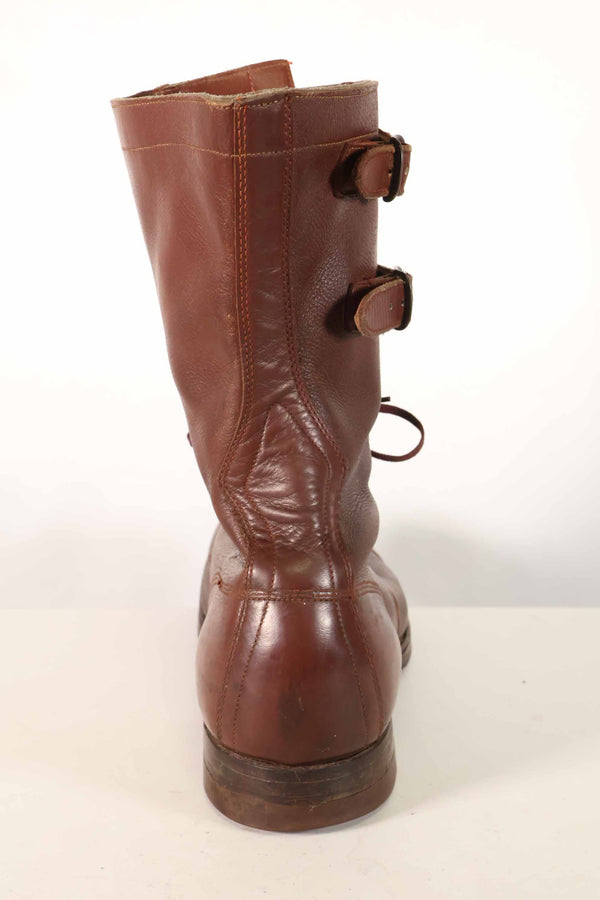 1940's U.S. Army M40 Cavalry shorts boots, 2 buckles, used, B