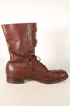1940's U.S. Army M40 Cavalry shorts boots, 2 buckles, used, B