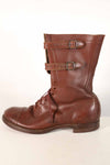 1940's U.S. Army M40 Cavalry shorts boots, 2 buckles, used, B