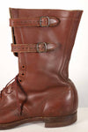 1940's U.S. Army M40 Cavalry shorts boots, 2 buckles, used, B