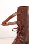 1940's U.S. Army M40 Cavalry shorts boots, 2 buckles, used, B