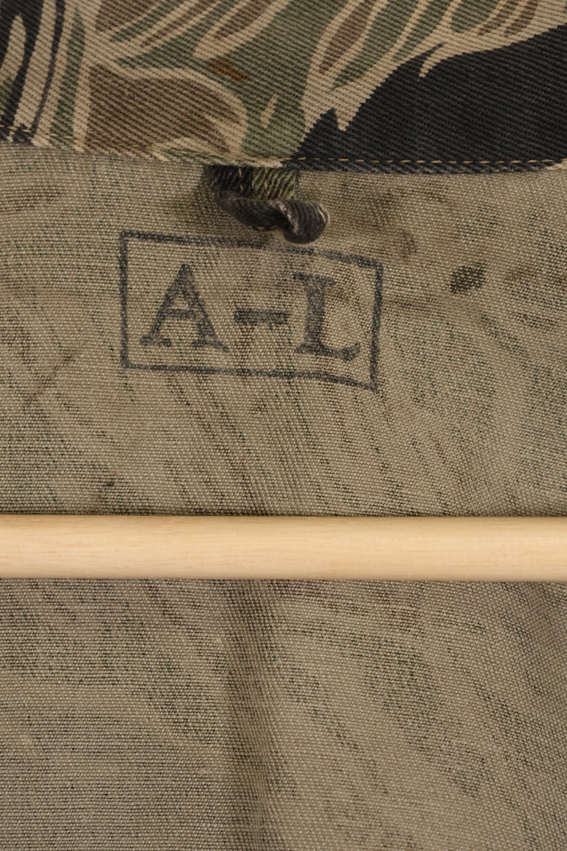 Real Silver Tiger Stripe Asian Cut A-L size shirt Used in good condition