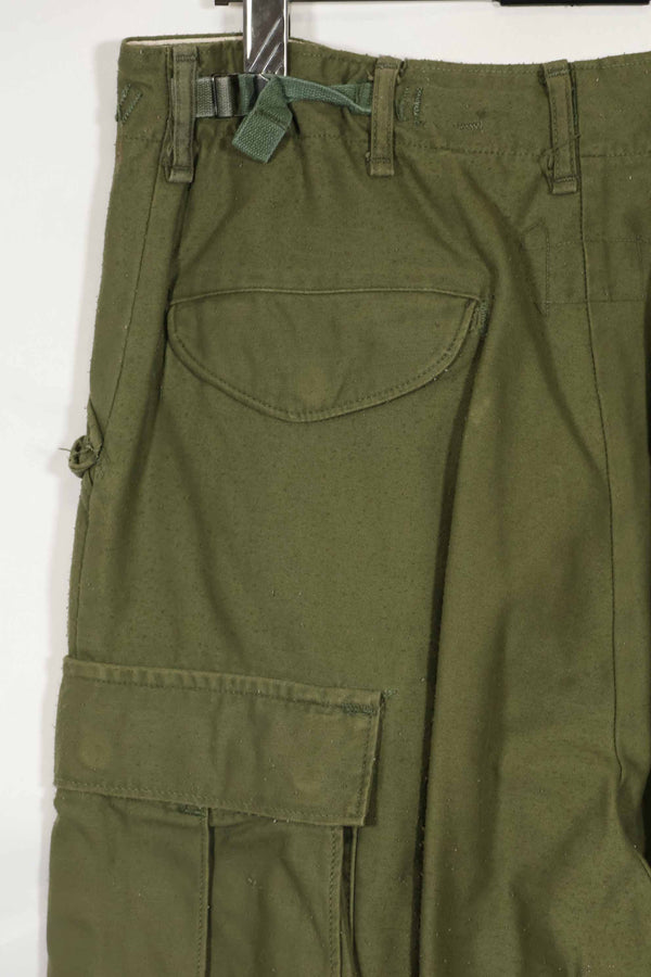 1974 U.S. Army M65 cotton field pants, S-L used.