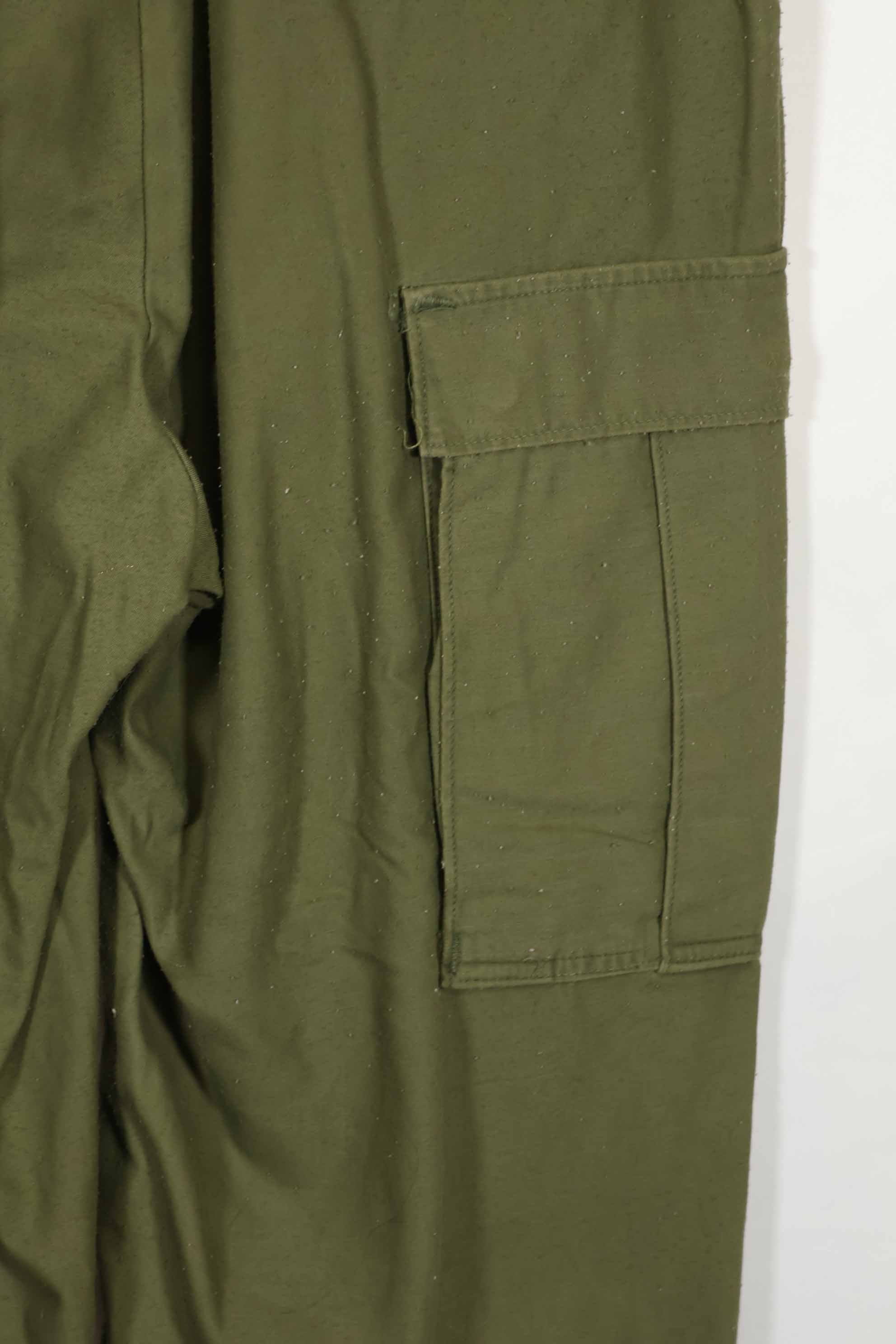 1974 U.S. Army M65 cotton field pants, S-L used.