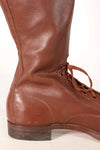 1940's U.S. Army M40 Cavalry Long Boots, 3 buckles, used.