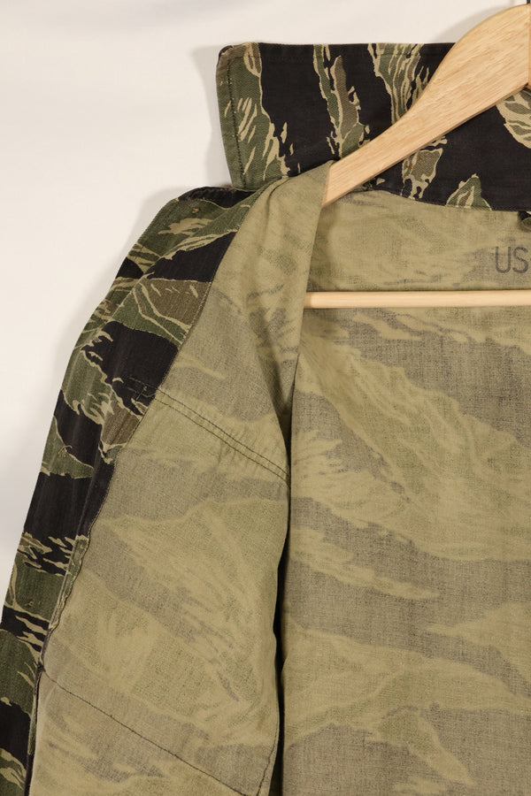 Real Okinawa Tiger early jacket US-L size, mainland sewing, faded, rare size, good condition.