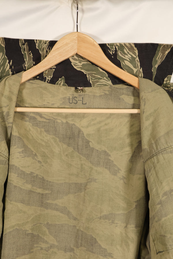 Real Okinawa Tiger early jacket US-L size, mainland sewing, faded, rare size, good condition.
