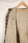1960s–70s: M57 Austrian Army P-Pattern Camouflage Hoodie, Used, Grade A