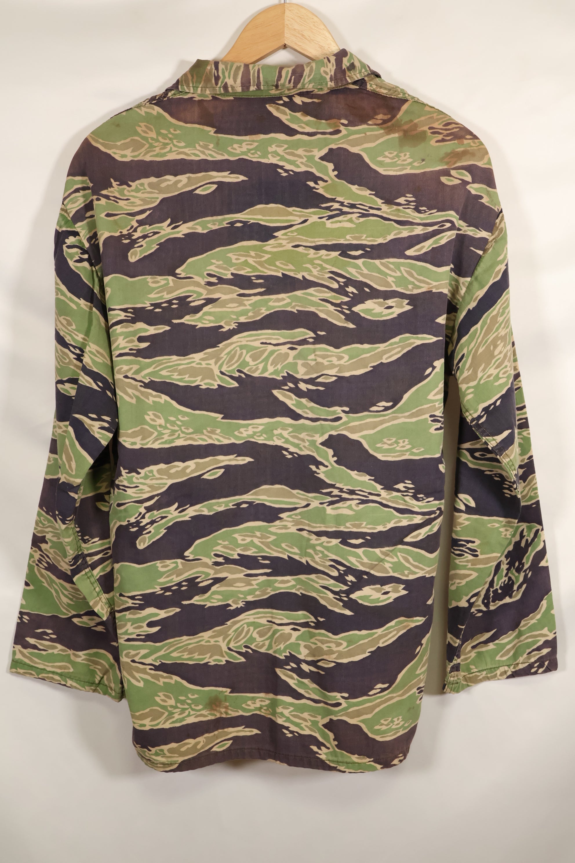 Real Movie Costume Late War Pattern US-Size Tiger Stripe Shirt Paramount Pictures