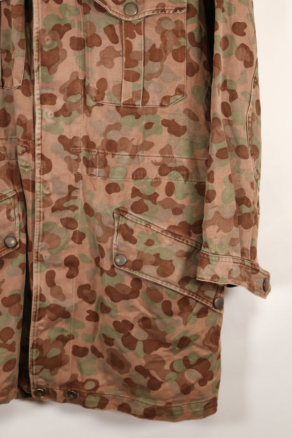 1960s–70s M57 Austrian Army P-Pattern Camouflage Hoodie, Used, Size C