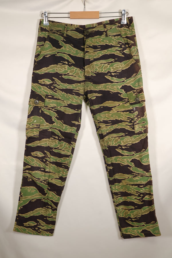 Real Late War Pattern Estimated A-L Tiger Stripe Pants Used Paramount Pictures
