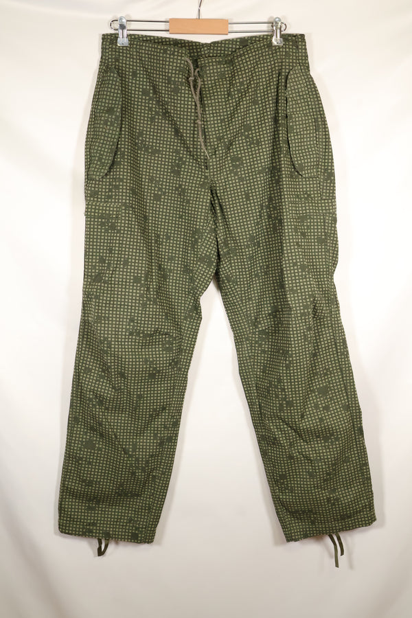 1982 Contract - S-R U.S. Military - Infrared-Countermeasure - Night Camo - Pants - Overpants - Used
