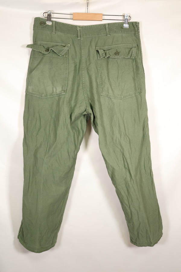 1960年代中頃　推定LARGE　OG-107 ユーティリティパンツ　推定TYPE II　ベイカー　中古品
