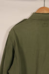 Real 1963-64 1st Model Jungle Fatigue Jacket with patch, used.