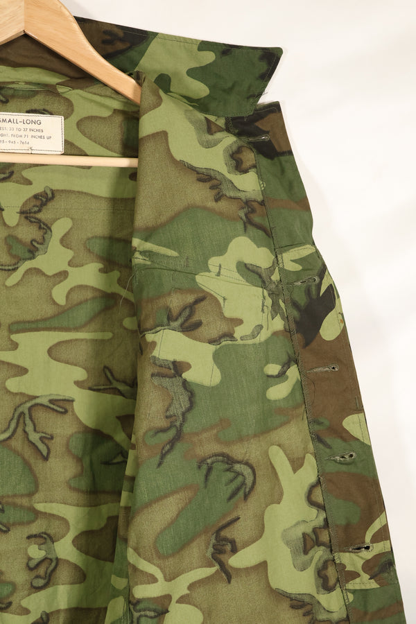 Circa 1966-67 Deadstock S-L Non Ripstop Early Print ERDL Fatigue Jacket