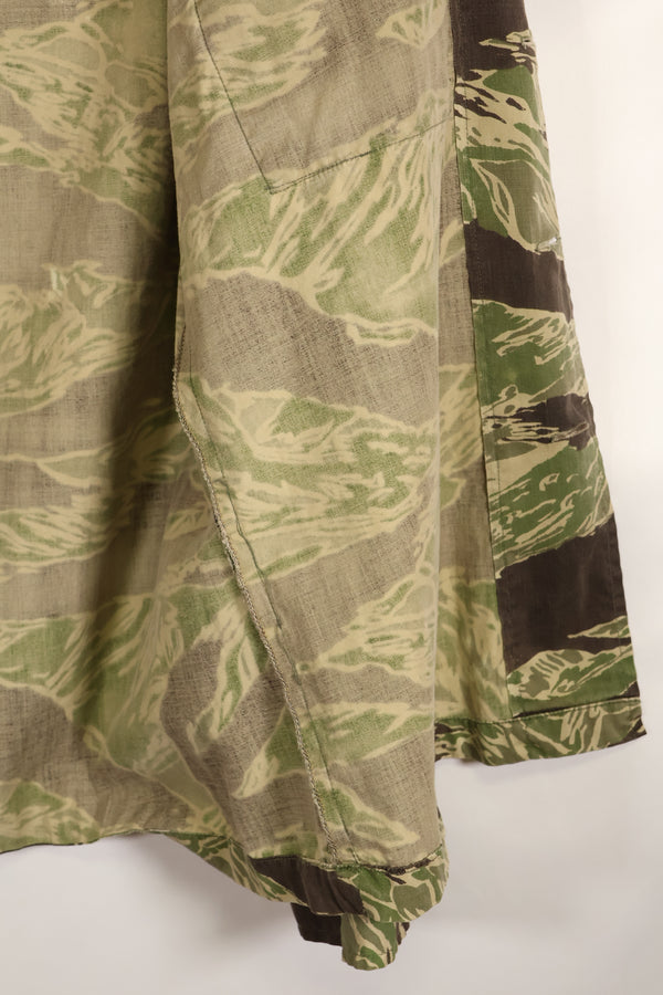 1968 Costume for the movie "Green Beret" and "Encounter of the Unknown" John Wayne Pattern Tiger Stripe Shirt