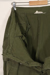 1967 Contract 3rd Model Non Ripstop Jungle Fatigue Pants Size Tag Unreadable Used