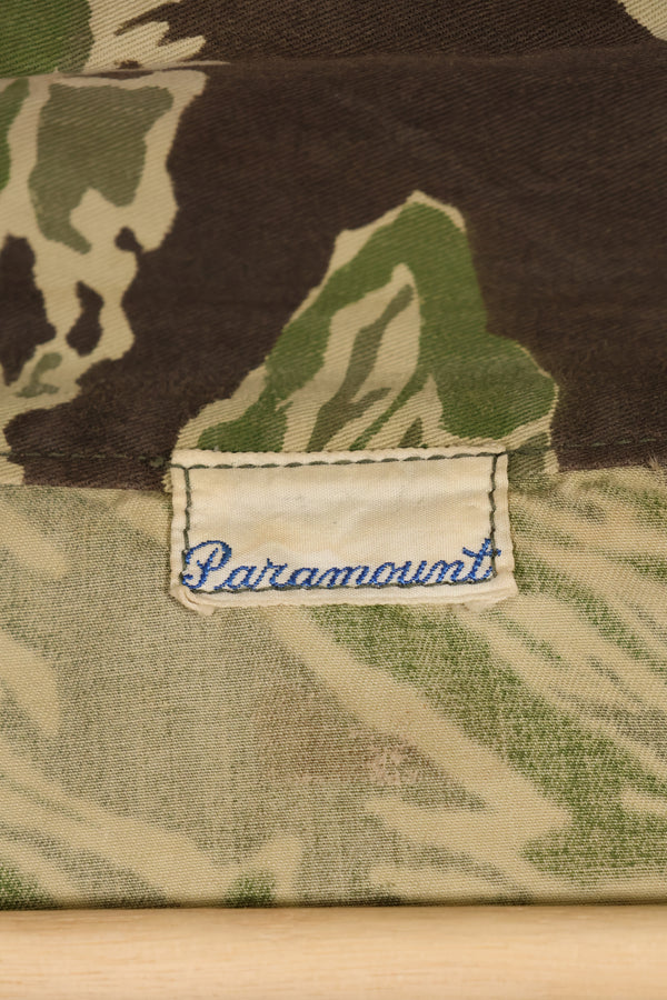 1968 Costume for the movie "Green Beret" and "Encounter of the Unknown" John Wayne Pattern Tiger Stripe Shirt