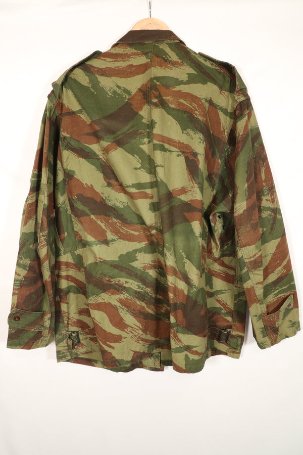 Real 1950s French Army Lizard Camouflage TAP 47/54 Airborne Jacket, almost unused.