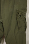 1967 Contract 3rd Model Non Ripstop Jungle Fatigue Pants Size Tag Unreadable Used
