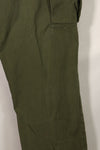 1967 Contract 3rd Model Non Ripstop Jungle Fatigue Pants Size Tag Unreadable Used