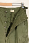 Estimated circa 1967 | S-L | 3rd Model Non-Ripstop Jungle Fatigue Pants | Faded | Used