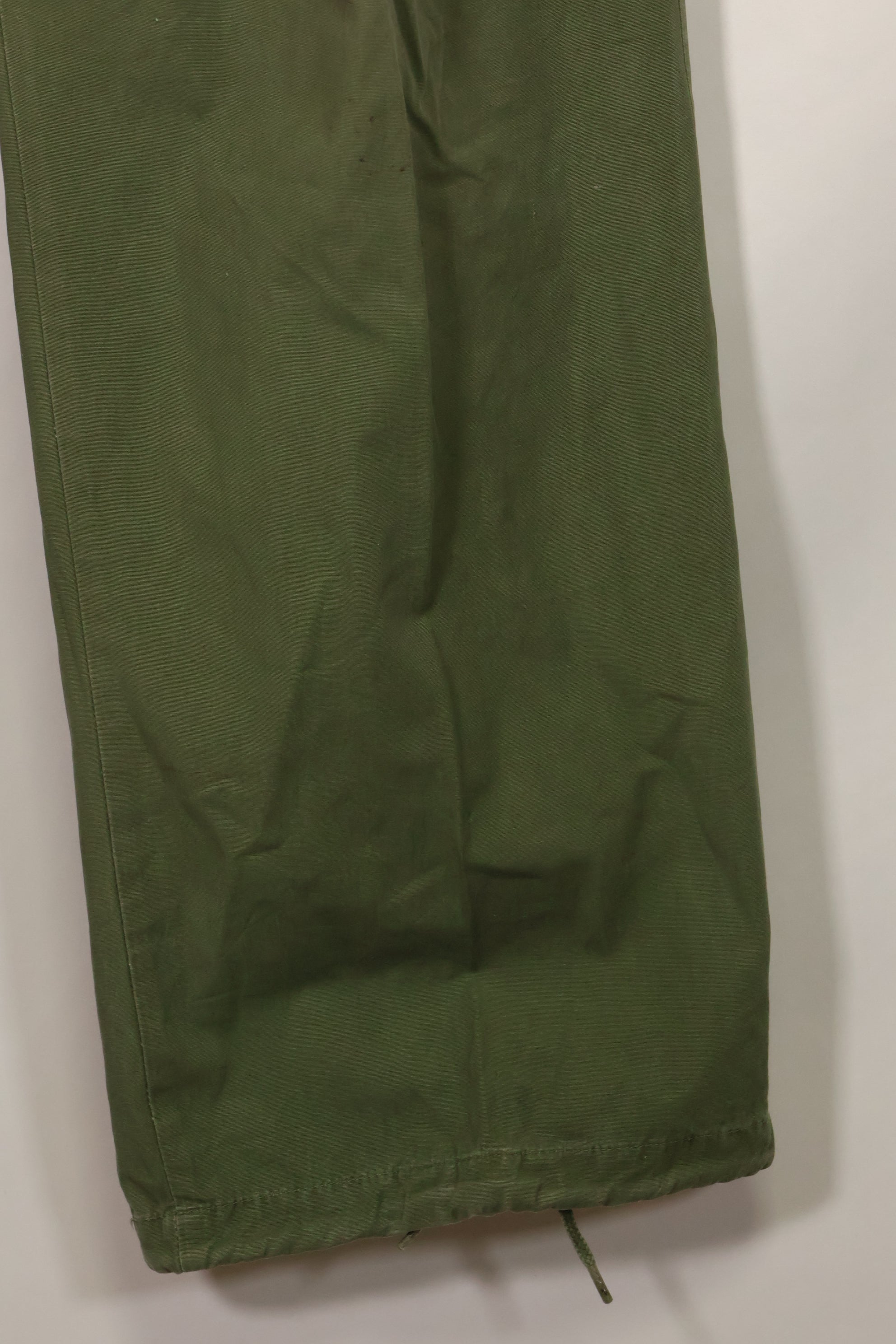 1967 Contract 3rd Model Non Ripstop Jungle Fatigue Pants X-L-R Used B