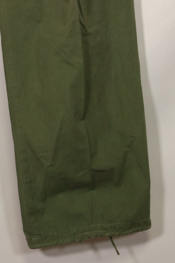 1967 Contract 3rd Model Non Ripstop Jungle Fatigue Pants X-L-R Used B