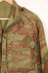 Real 1950's French Army Lizard Camouflage TAP 47/56 Airborne Jacket