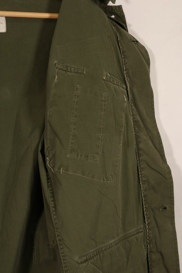 Real Japanese made FEC-39917 2nd Model Jungle Fatigue Jacket, 25th Infantry Division, with patch, used.