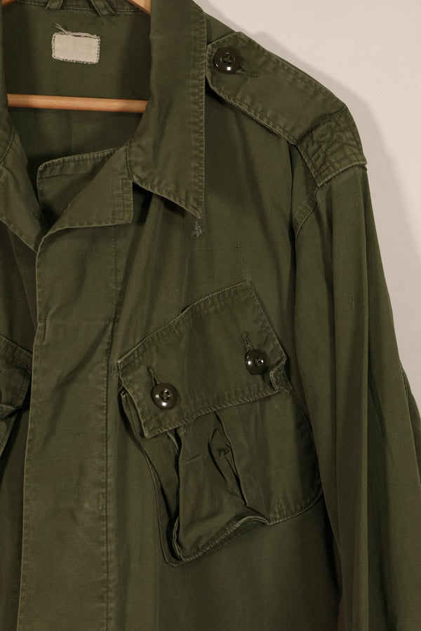 Real 1964 1st Model Jungle Fatigue Jacket, scratches, holes, poor condition.