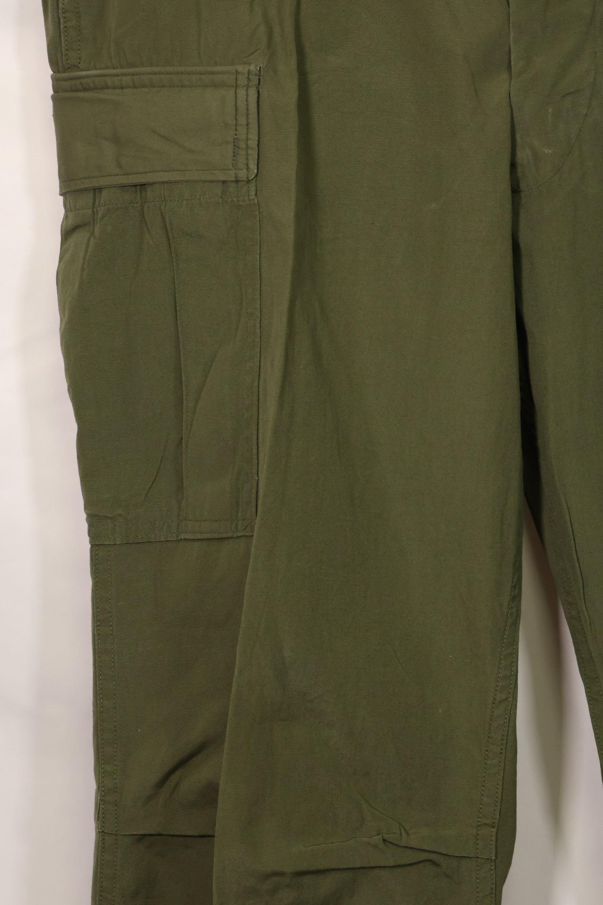1967 Contract 3rd Model Non Ripstop Jungle Fatigue Pants L-L Almost Unused