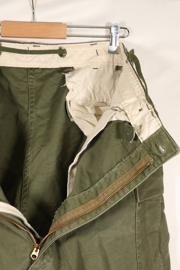 1952 Contract, M-L, U.S. Army, M51 Field Pants, Some Wear, Used
